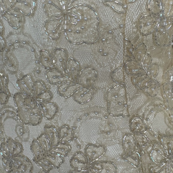 Vintage Dead Stock NWT Beaded Wedding Bride Gown - Picture 6 of 10